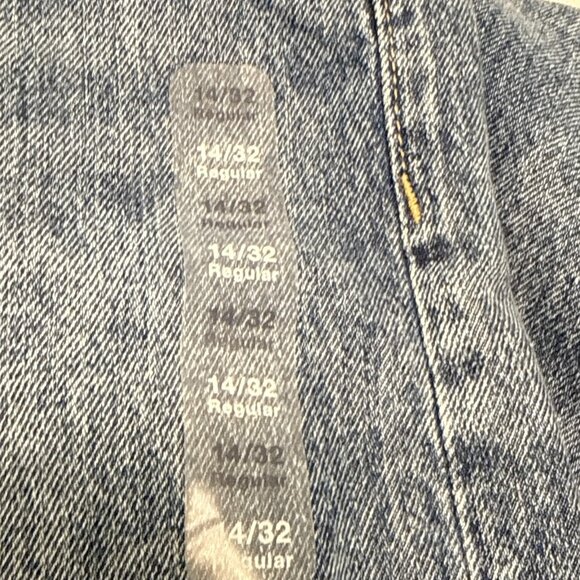 Gap Wide Leg High Rise Stride Jeans Baggy Oversized Blue Size 14R NWT $70 - Picture 3 of 8